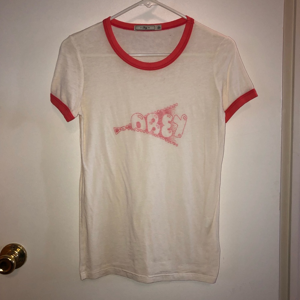 Obey XS White T-Shirt